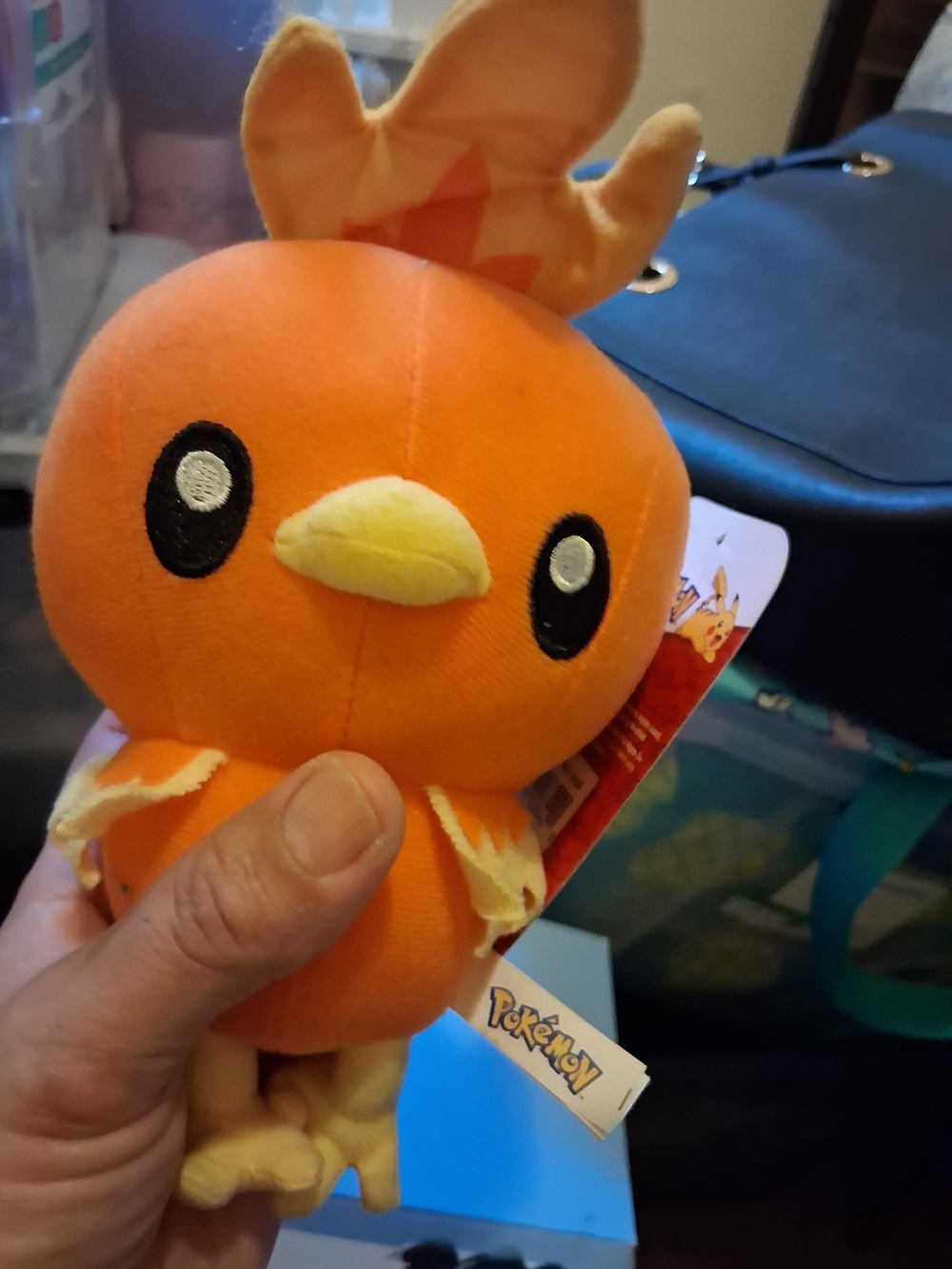 Pokemon Torchic Plush Toy - Orange and Yellow